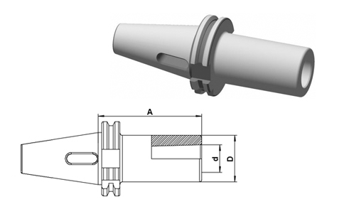ADAPTADOR CONE MORSE (DIN 6383)