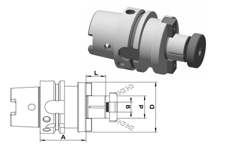 FACE MILL HOLDER FOR CUTTERS WITH DRIVING SLOT