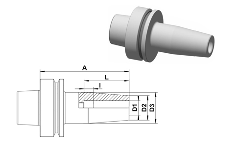 CONE T�RMICO P/ BROCAS HSS E FRESAS DE MD