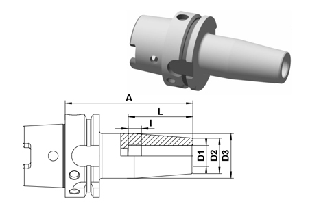 Cone T�rmico p/ brocas HSS e fresas MD